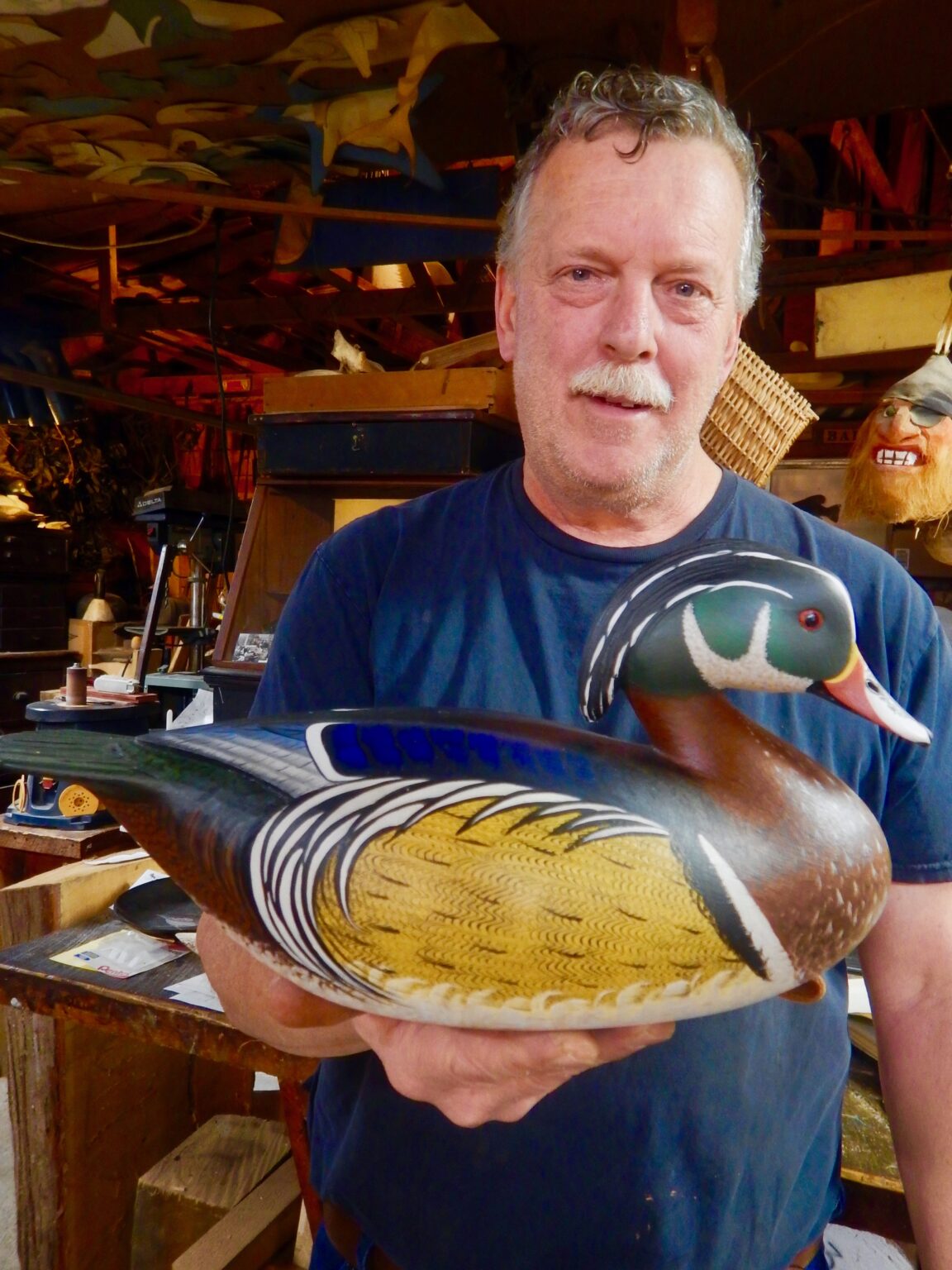 A Visit With Master Decoy Carver, Martin Collins Baymen Guide Service